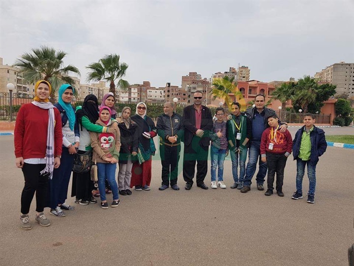 التعليم تستقبل الموهوبين المشاركين فى بطولة الجمهورية لكرة القدم الخماسية