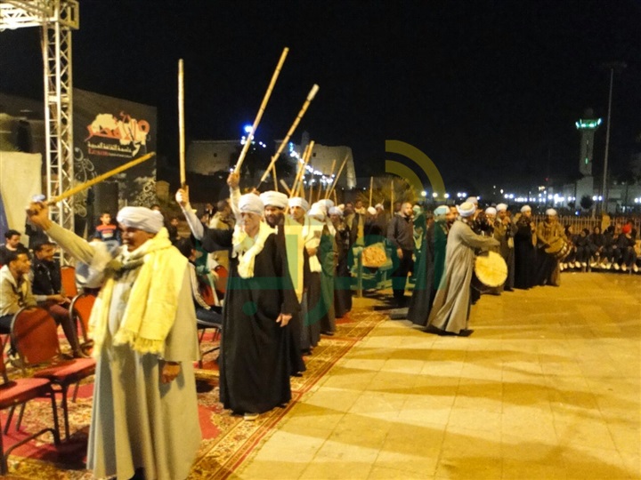 بالصور.. حضور جماهيري مكثف بالمهرجان القومي بالتحطيب بالاقصر