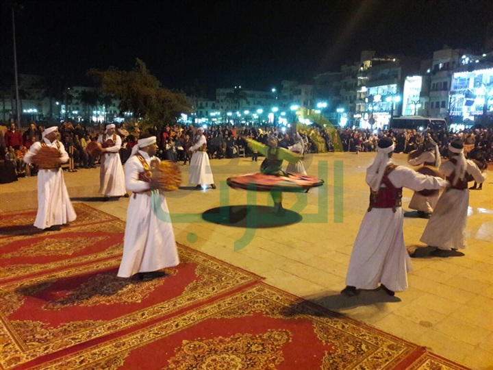 بالصور.. حضور جماهيري مكثف بالمهرجان القومي بالتحطيب بالاقصر