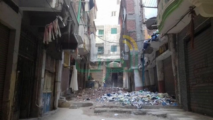 حملة أمنية مكبرة للقضاء على البناء المخالف بمنطقة "مينا البصل"