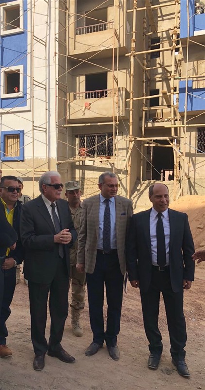 بالصور.. زيارة قيادات صندوق تطوير المناطق العشوائية لمحافظة جنوب سيناء  