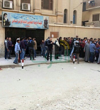 بالصور.. التفاصيل الكاملة للهجوم الإرهابي على كنيسة مارمينا بحلوان 