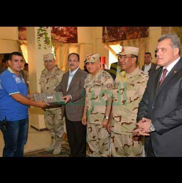 بنها تتشح بالسواد حزنًا على استشهاد أحد أبناؤها فى إنفجار عبوة ناسفة بالعريش 