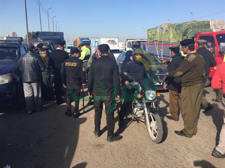 بالصور.. حملات لإزالة اشغالات الطرق السريعة وضبط متعاطى المخدرات