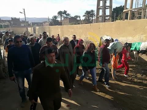 إحلال وتجديد شبكات المياه بقريتي موشا والزاوية بأسيوط