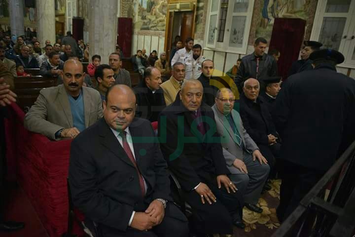 محافظ مطروح يشارك الأخوة أقباط مطروح إحتفالاتهم برأس السنة الميلادية 