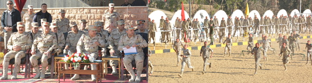 وزير الدفاع والإنتاج الحربى يلتقي أعضاء هيئة التدريس و الطلبة المستجدين للكليات والمعاهد العسكرية بالكلية الحربية