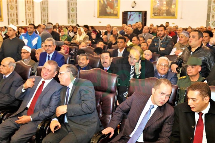 بالصور.."من أجل مصر" بكفر الشيخ تزور 14 كنيسة لتقديم التهنئة 