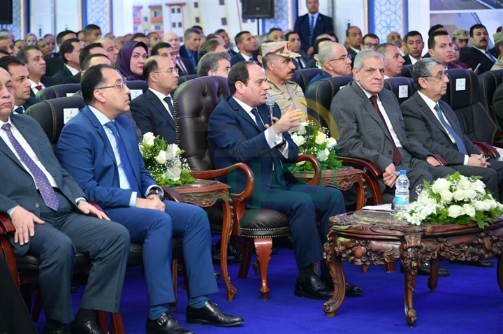تفاصيل مشروعات تنموية افتتحها الرئيس السيسى اليوم