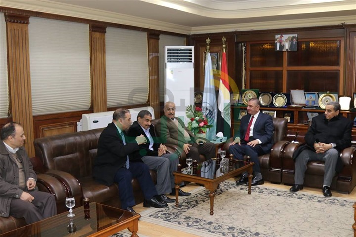 بالصور.. محافظ كفر الشيخ يستقبل رئيس الهيئة العامة للثروة السمكية