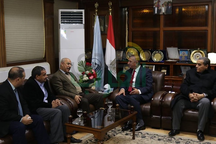 بالصور.. محافظ كفر الشيخ يستقبل رئيس الهيئة العامة للثروة السمكية