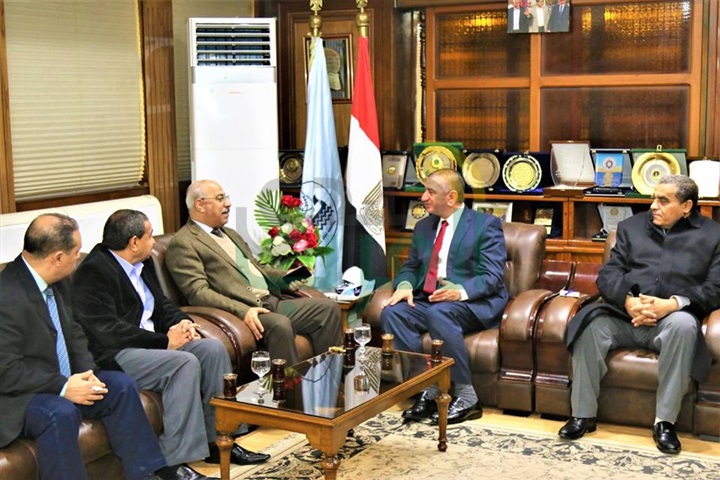 بالصور.. محافظ كفر الشيخ يستقبل رئيس الهيئة العامة للثروة السمكية