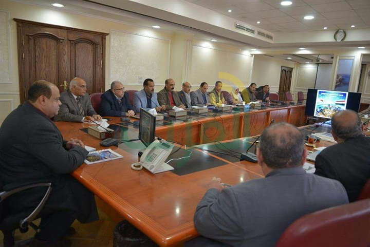 أبو زيد يجتمع مع هيئة التنمية الصناعية و تحالف شركات كورية  لبحث اقامة أكبر مشروع صناعي 