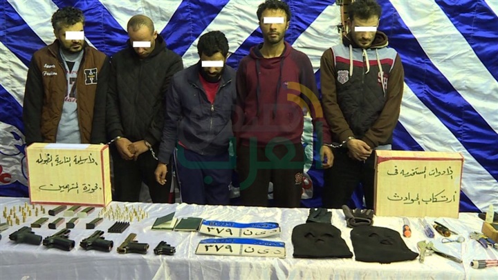 بالصور.. «صدى العرب» يرصد فى 6 مشاهد تفاصيل سقوط عصابة «البروفسير» بـ100 مليون جنيه مسروقات