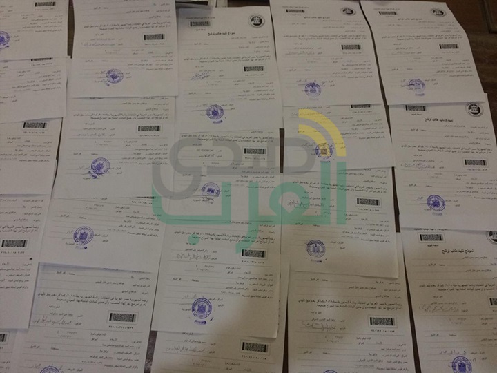 بالصور.. "السيسي" يتصدر مشهد التوكيلات في كفر الشيخ