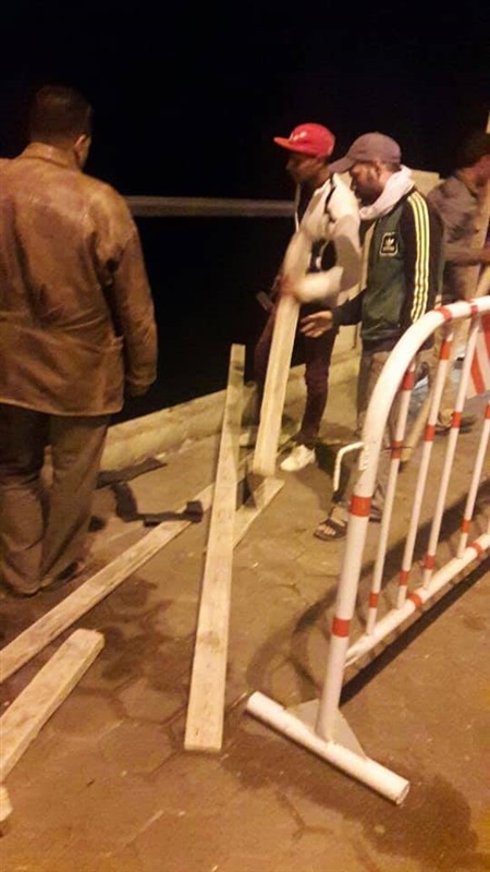 محافظ الإسكندرية: إصلاح السور الحديدي بكوبري ستانلي المتأثر بحادث اصطدام سيارة به