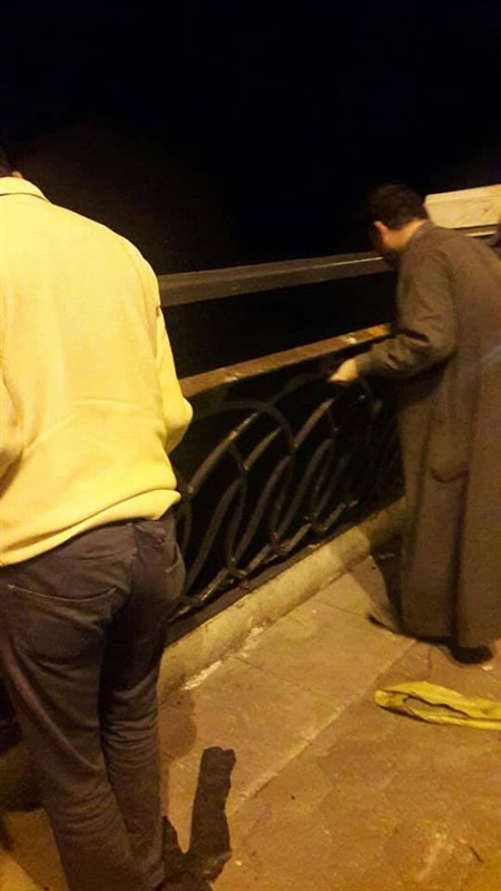 محافظ الإسكندرية: إصلاح السور الحديدي بكوبري ستانلي المتأثر بحادث اصطدام سيارة به