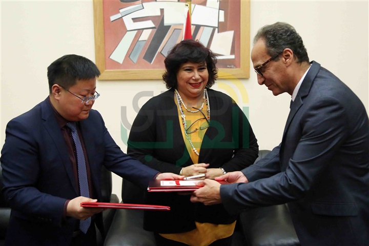 وزيرا الثقافة المصري والجزائري افتتحا فعاليات الدورة الـ 49 لمعرض القاهرة الدولى للكتاب وزيرا الثقافة المصري والجزائري افتتحا فعاليات الدورة الـ 49 لمعرض القاهرة الدولى للكتاب