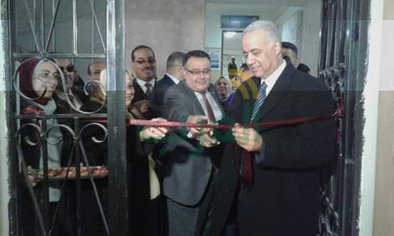 رئيس جامعة الإسكندرية يفتتح وحدة مناهضة العنف والمركز الإعلامي 