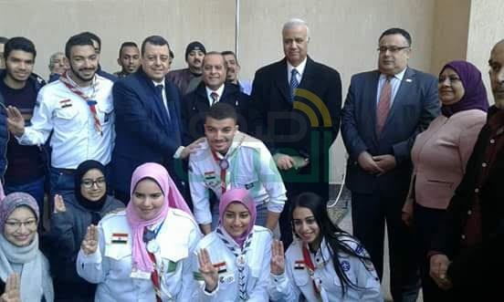 رئيس جامعة الإسكندرية يفتتح وحدة مناهضة العنف والمركز الإعلامي 