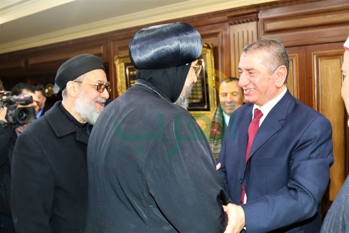 بالصور.. محافظ كفر الشيخ يستقبل وفد بيت العائلة بالقاهرة