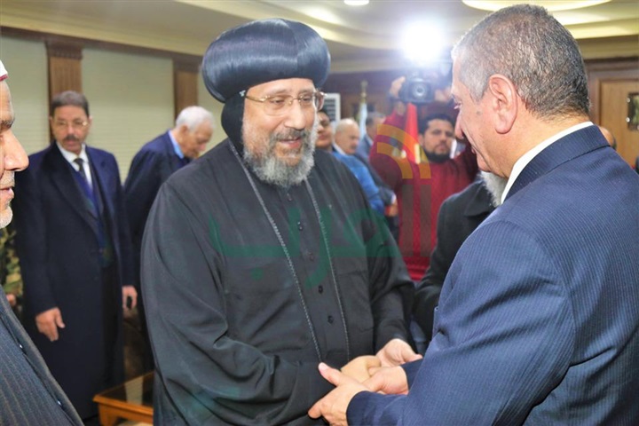 بالصور.. محافظ كفر الشيخ يستقبل وفد بيت العائلة بالقاهرة