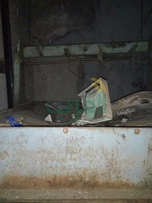 ننشر صور حادث سقوط اسانسير بمستشفى بنها الجامعى 