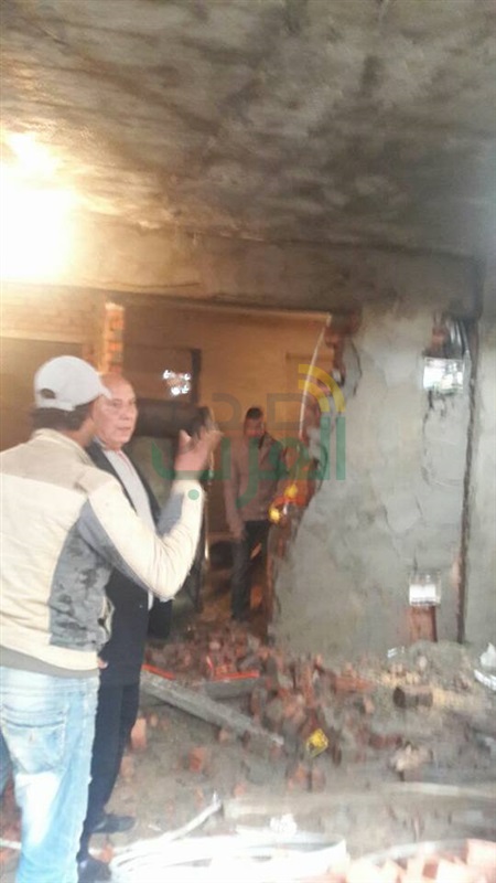 حملة مكبرة لإزالة أعمال بناء مخالفة بالمنتزه ثان