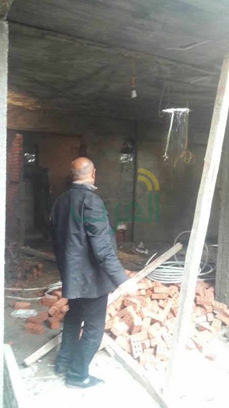 حملة مكبرة لإزالة أعمال بناء مخالفة بالمنتزه ثان