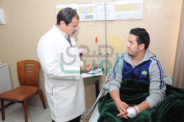 مستشفيات القوات المسلحة تواصل تقديم الرعاية الصحية لمصابى الاحداث الارهابية بليبيا