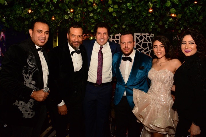 نجوم الفن فى حفل خطوبه نجل الفنان ماجد المصري نجوم الفن فى حفل خطوبه نجل الفنان ماجد المصري