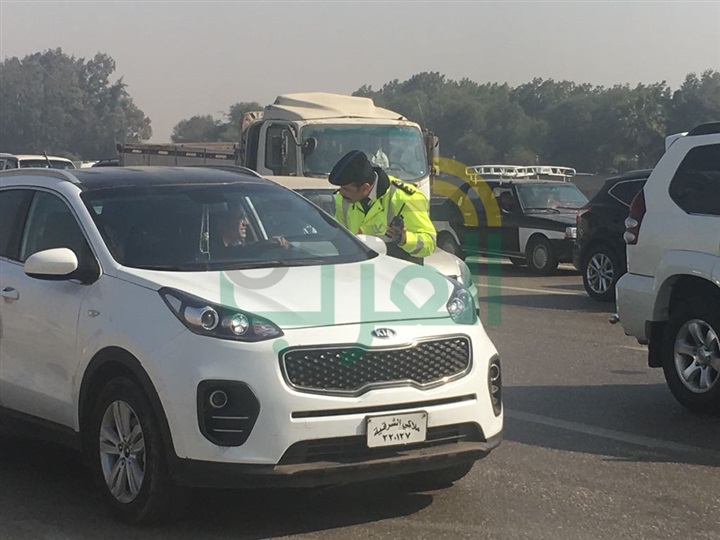 بالصور.. الداخلية تنشر حملة «ترك مسافة أمان» لتوعية قائدى السيارات