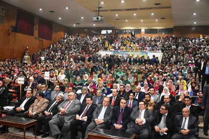 بالصور: انطلاق فعاليات المؤتمر الأول لشباب جامعة الزقازيق