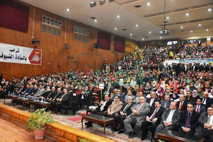 بالصور: انطلاق فعاليات المؤتمر الأول لشباب جامعة الزقازيق