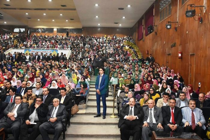 بالصور: انطلاق فعاليات المؤتمر الأول لشباب جامعة الزقازيق