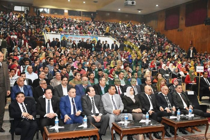 بالصور: انطلاق فعاليات المؤتمر الأول لشباب جامعة الزقازيق