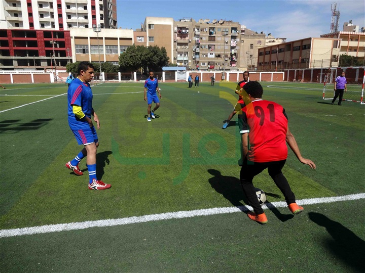 فريق مياه سوهاج لكرة القدم الخماسية بطل دورى المصالح الحكومية