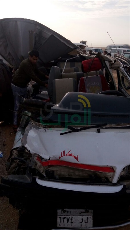 السرعة الجنونية تحصد أرواح 3 وإصابة 6 بأكتوبر