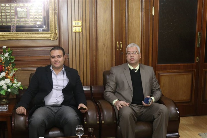 بالصور.. محافظ كفر الشيخ ومدير الأمن يستقبلان نائب رئيس الهيئة العامة للبترول