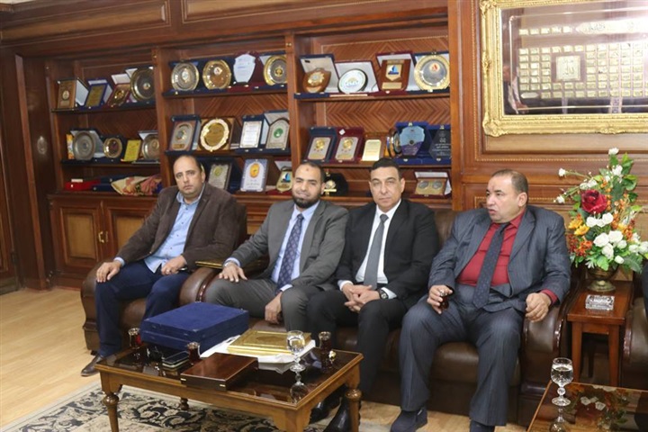 بالصور.. محافظ كفر الشيخ ومدير الأمن يستقبلان نائب رئيس الهيئة العامة للبترول