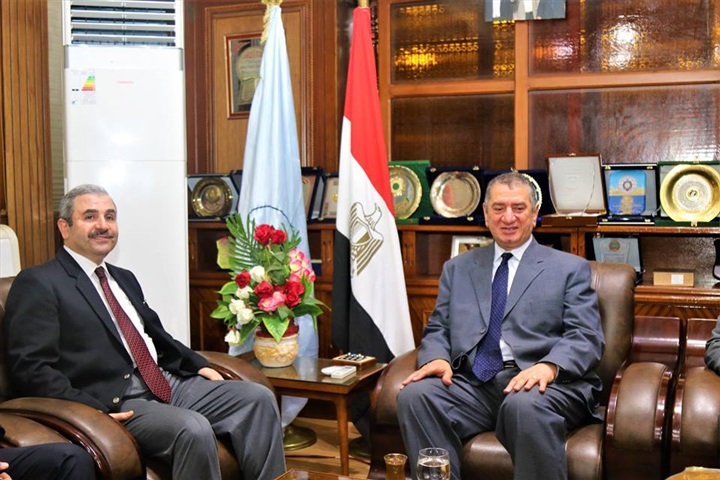 بالصور.. محافظ كفر الشيخ ومدير الأمن يستقبلان نائب رئيس الهيئة العامة للبترول