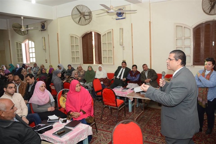 بالصور.. روتاري يختتم المرحلة الأولى من مشروع تحسين التعليم في بني سويف
