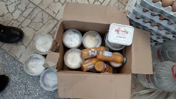 بالصور.. إعدام 249 كيلو لحوم ومنتجات ألبان فاسدة بأسواق كفر الشيخ