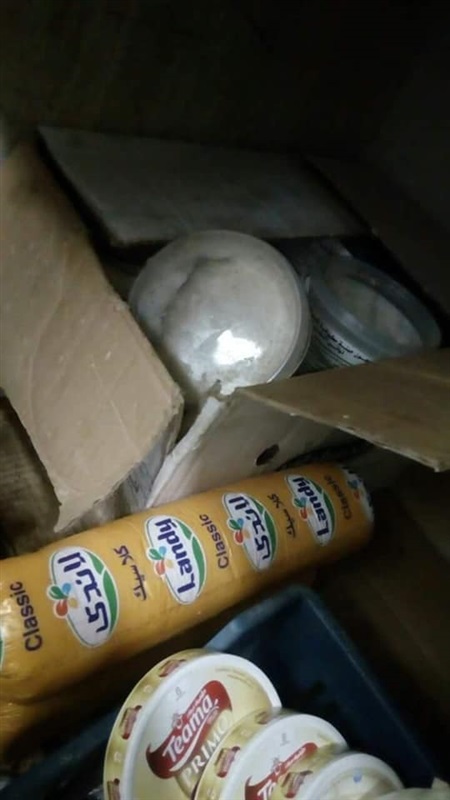 بالصور.. إعدام 249 كيلو لحوم ومنتجات ألبان فاسدة بأسواق كفر الشيخ