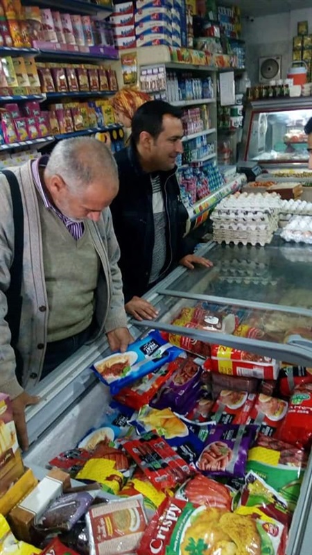 بالصور.. إعدام 249 كيلو لحوم ومنتجات ألبان فاسدة بأسواق كفر الشيخ