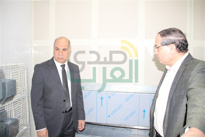 بالصور.. رئيس جامعة كفر الشيخ يتفقد "بيت الحيوان" لتجارب الأدوية