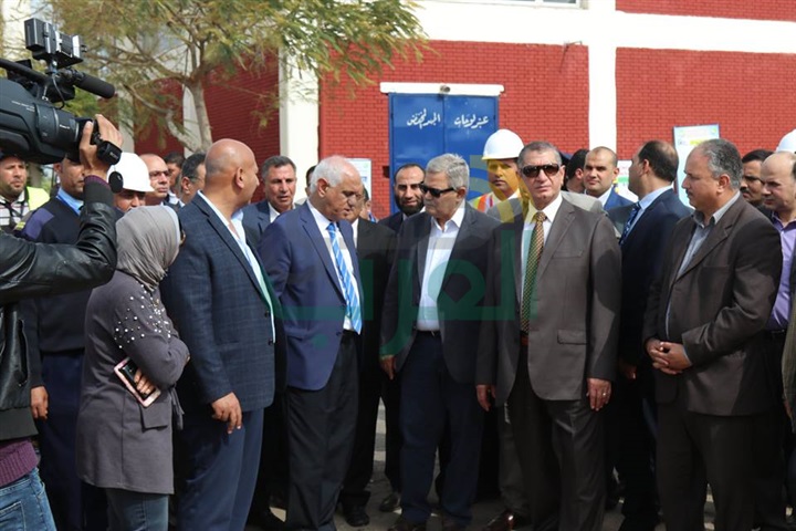 بالصور.."نصر" و"رسلان" يُكرمان المتميزين في احتفالية محطة معالجة الصرف الرئيسية بكفر الشيخ