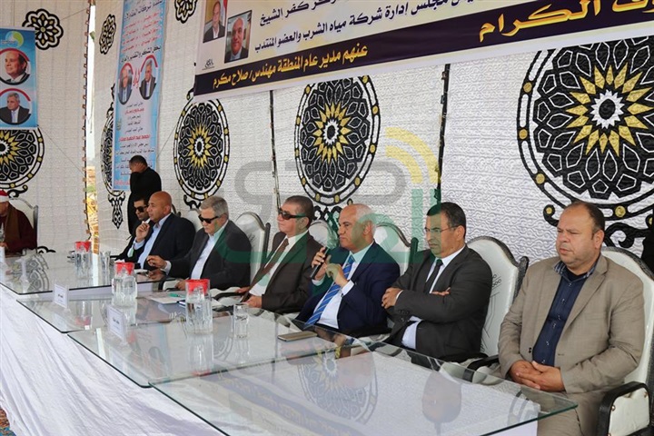 بالصور.."نصر" و"رسلان" يُكرمان المتميزين في احتفالية محطة معالجة الصرف الرئيسية بكفر الشيخ