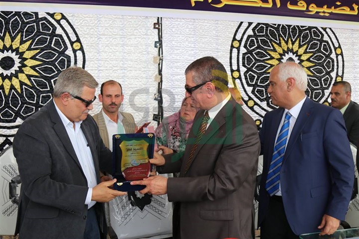 بالصور.."نصر" و"رسلان" يُكرمان المتميزين في احتفالية محطة معالجة الصرف الرئيسية بكفر الشيخ