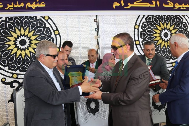 بالصور.."نصر" و"رسلان" يُكرمان المتميزين في احتفالية محطة معالجة الصرف الرئيسية بكفر الشيخ